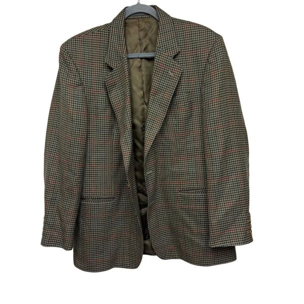 Burberry 100% wool multicolor men’s blazer